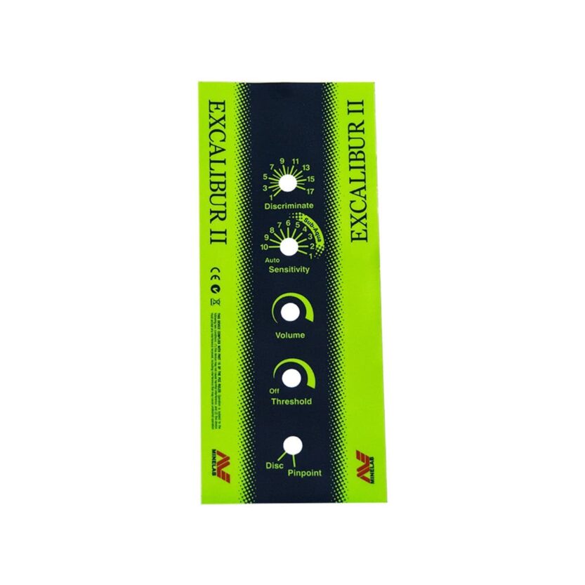 Decal, Cntrl Panel Excal 2 Sub Aqua v1.2 (2701-0175)