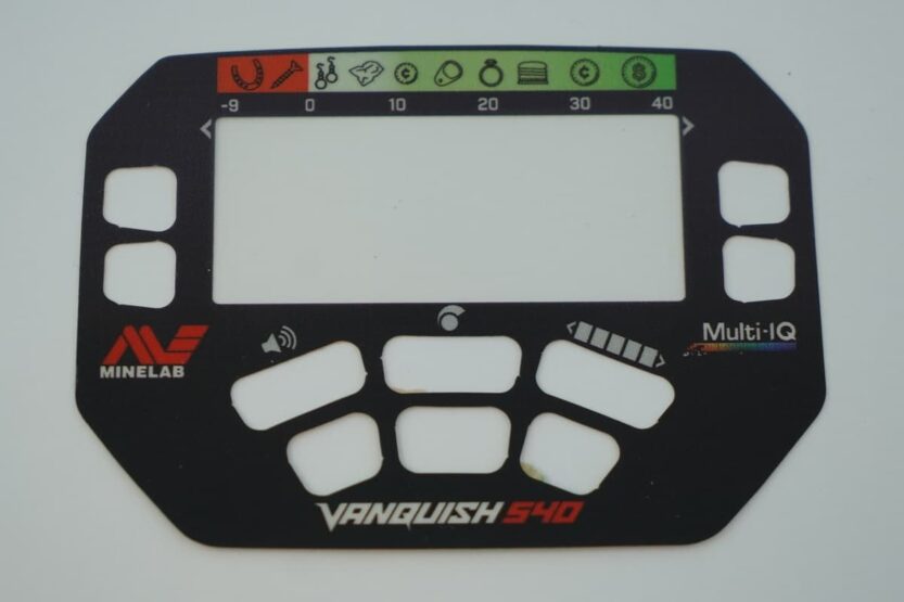 Decal Control Box, VQH 540 (2701-0265)
