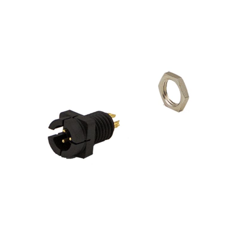 Plug, 3way 125VAC 3A Panel Fixed (60-2301-0036)