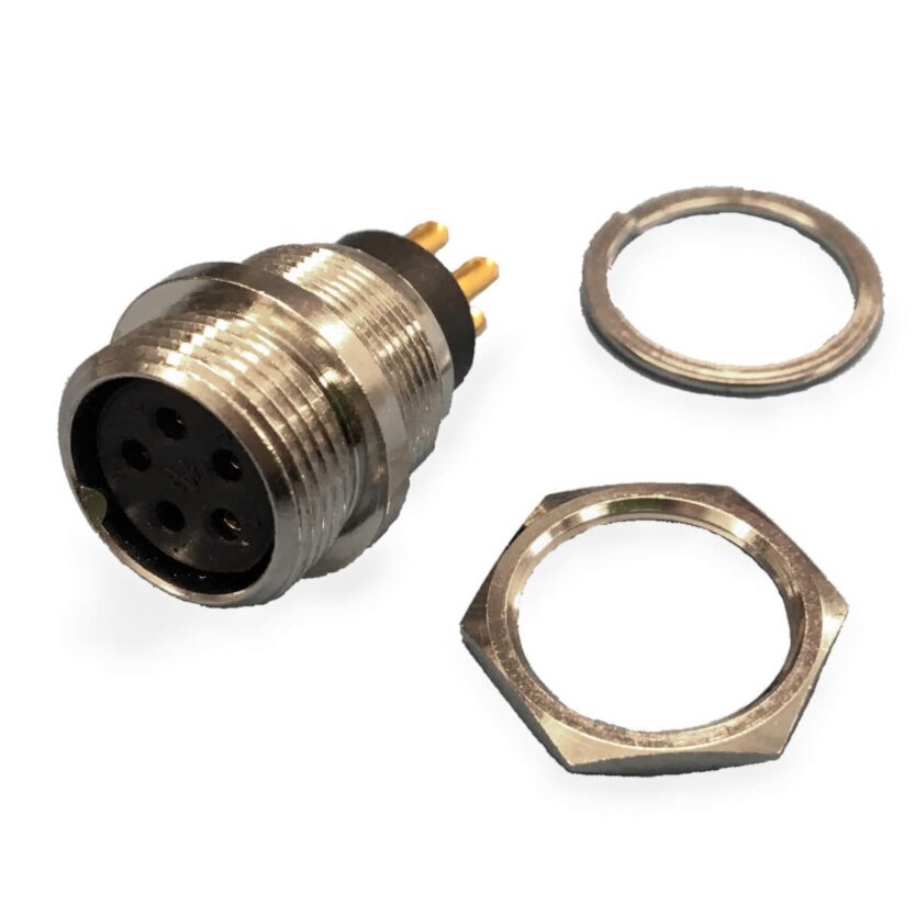 Socket, 5 way Panel Free (60-2302-0043)